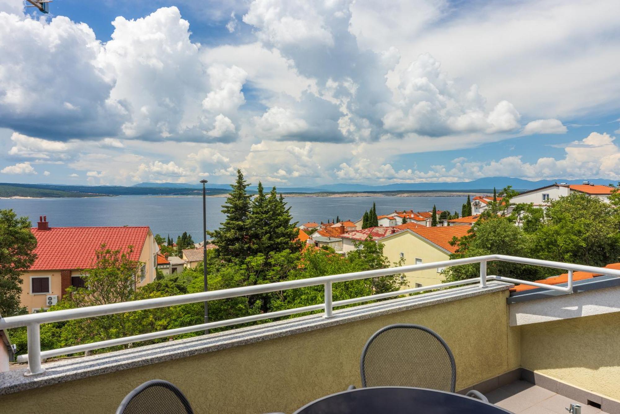 Apartments Claudia Crikvenica Kültér fotó
